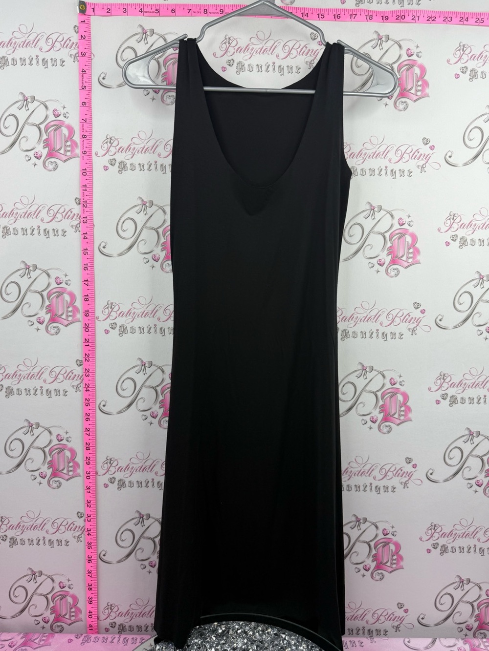 Dress black scoop neck Classic Black Scoop Neck Tank Dress